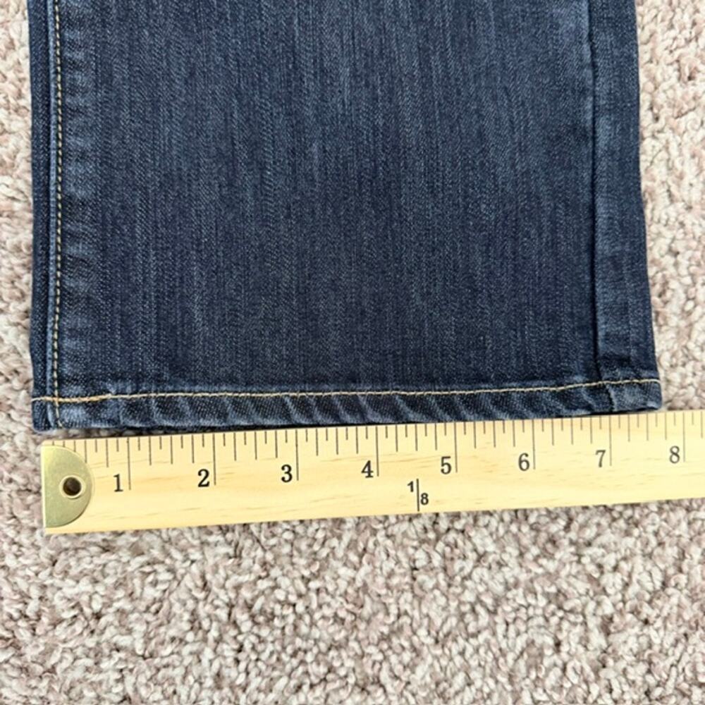 Paige Canyon Short Blue Jeans Bermuda Wash Out Classic Women's 26 - Picture 9 of 13